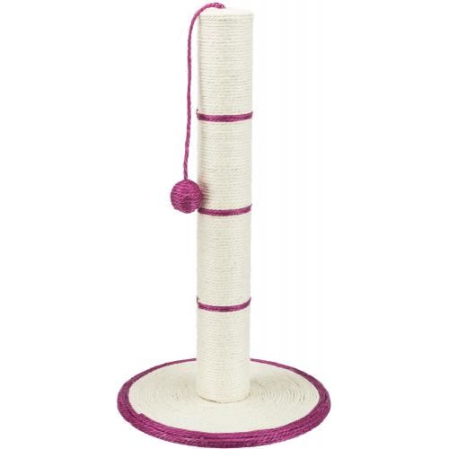 Дряпка Trixie з іграшкою на мотузці для котів стовпчик, 35х62 см (сизаль) 4310 фото