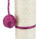 Дряпка Trixie з іграшкою на мотузці для котів стовпчик, 35х62 см (сизаль) 4310 фото 6