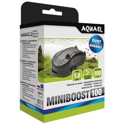 Компресор Aquael Miniboost 100 для акваріума до 100 л 1111148435 фото