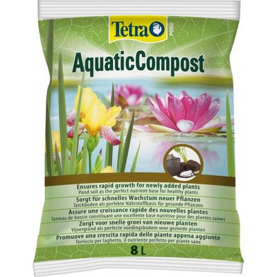 Удобрение Tetra Pond Aquatic Compost для растений в прудах, 8 л 1111126511 фото