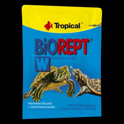 Сухой корм Tropical Biorept W для водоплавающих черепах, 20 г (гранулы) 1111113184 фото