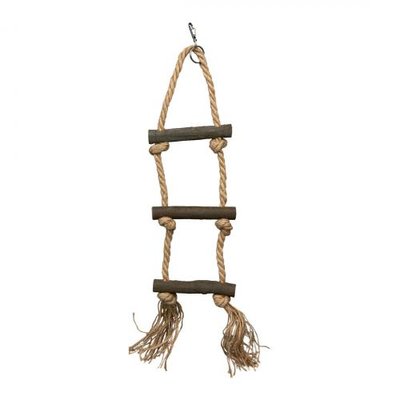 Іграшка Trixie Драбина мотузкова для птахів, 40 см (натуральні матеріали) 10361 фото