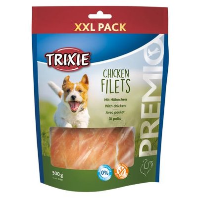 Лакомство Trixie Premio Chicken Filets для собак, курица, 300 г 31801 фото