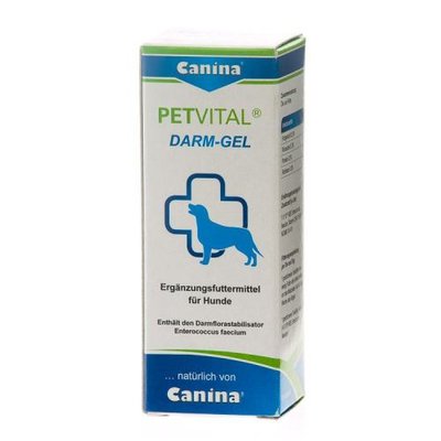 Вітаміни Canina PetVital Darm-Gel для собак, для проблем з травленням, пробіотик, 30 мл 712304 AD фото