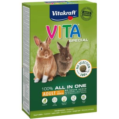 Корм Vitakraft Menu Vita Special для кроликов, 600 г 1111119052 фото