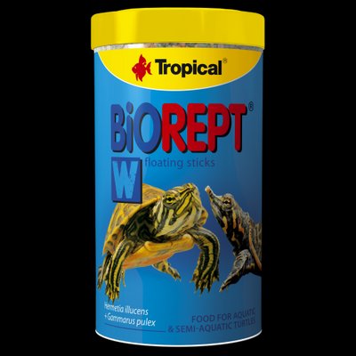 Сухой корм Tropical Biorept W для водоплавающих черепах, 150 г (гранулы) 1111129378 фото
