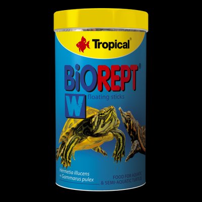 Сухой корм Tropical Biorept W для водоплавающих черепах, 75 г (гранулы) 1111130533 фото