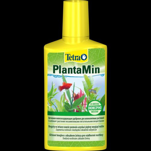 Добриво Tetra PlantaMin для зелених акваріумних рослин з залізом, 250 мл на 1000 л 7400 фото