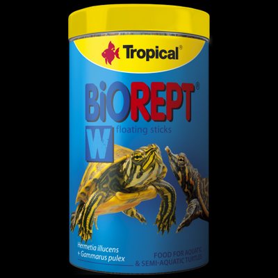 Сухий корм Tropical Biorept W для водоплавних черепах, 300 г (гранули) 1111130534 фото