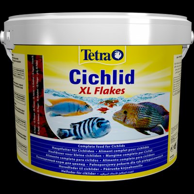 Корм Tetra Cichlid XL Flakes для рибок цихлід, 1,9 кг (пластівці) 1111112215 фото