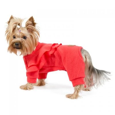 Комбінезон Pet Fashion «Крісті» для собак, розмір M, червоний КРИСТИM фото