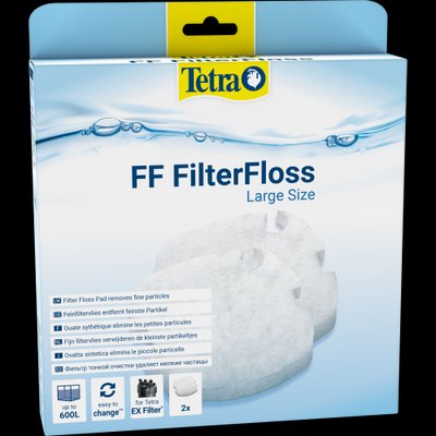 Вкладыш Tetra Filter Floss для наружного фильтра EX 1200/1500, 2 шт (волокнистый) 1111113822 фото