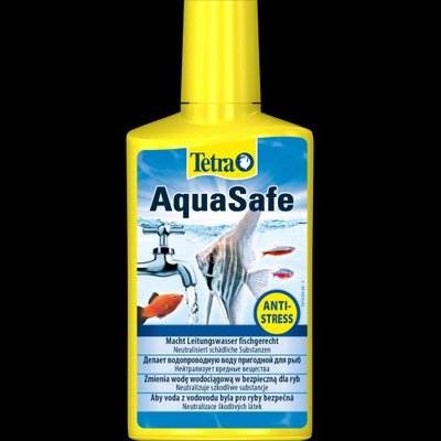 Засіб Tetra Aqua Safe для підготовки води в акваріумі, 250 мл на 500 л 4135 фото