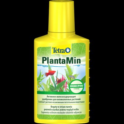 Tetra PlantaMin для зеленых аквариумных растений с железом, 100 мл на 400 л 4465 фото