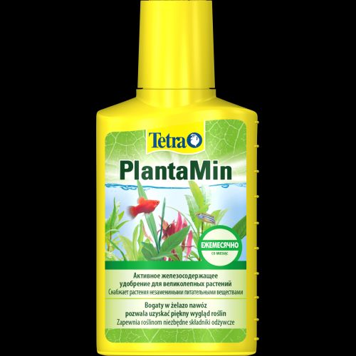 Tetra PlantaMin для зеленых аквариумных растений с железом, 100 мл на 400 л 4465 фото