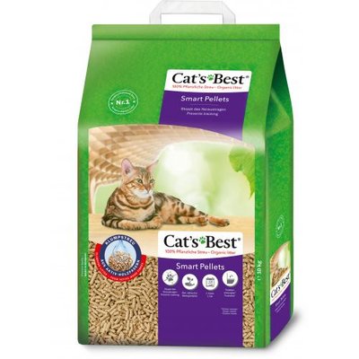 Наповнювач Cat’s Best Smart Pellets для котячого туалету, деревний, 20л/10кг JRS321742/7429 фото