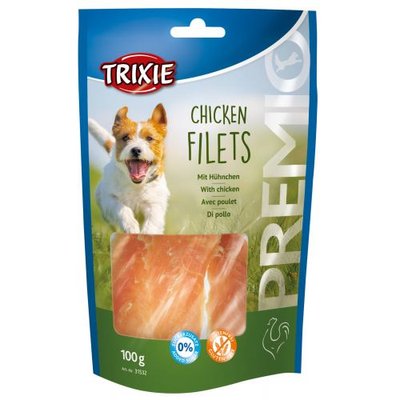 Ласощі Trixie Premio Chicken Filets для собак, курка, 100 г 31532 фото