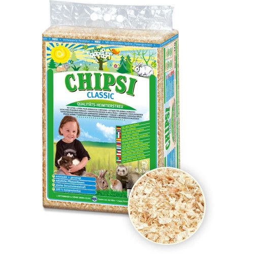 Наповнювач Chipsi Classic для гризунів, 60 л/3.2 кг 12546 фото