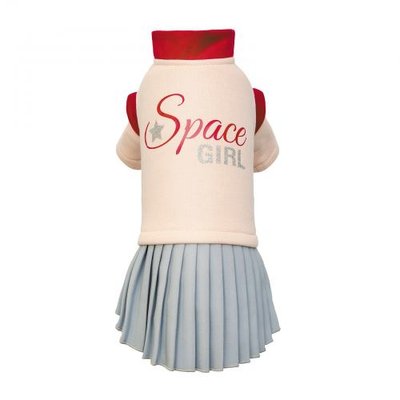 Костюм-сукня Pet Fashion «Space» для дівчаток, розмір M, бежевий СпейсM фото