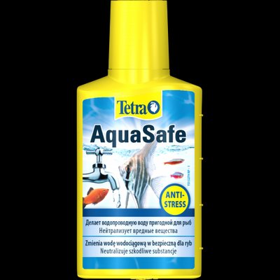 Засіб Tetra Aqua Safe для підготовки води в акваріумі, 50 мл на 100 л 1111123360 фото