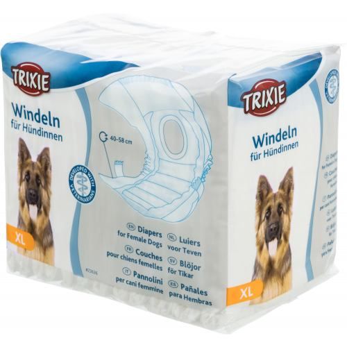 Подгузники Trixie для собак, XL 40-58 см, 12 шт. 1111132143 фото