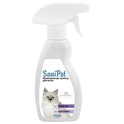 Спрей-притягувач ProVET Sani Pet для котів, 250 мл (для привчання до туалету) 1111140433 фото