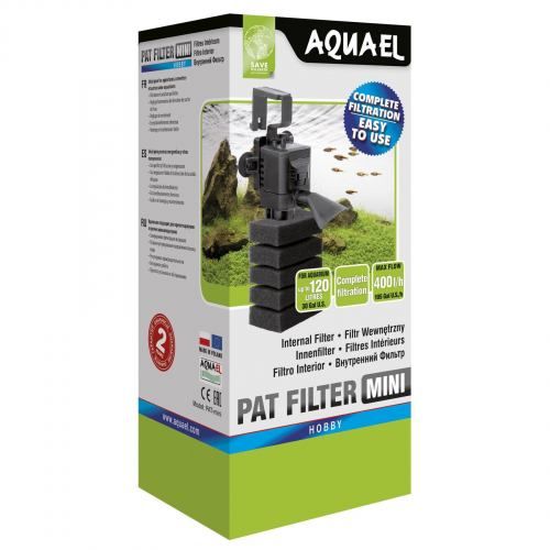 Фільтр Aquael внутрішній для акваріума Pat-Mini 400 л/год на 120 л 1111130156 фото