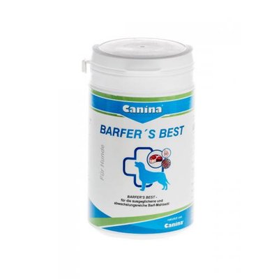 Вітамінно-мінеральний комплекс Canina Barfers Best для дорослих собак, яких годують натуральним кормом, 180 г 128051 AD фото
