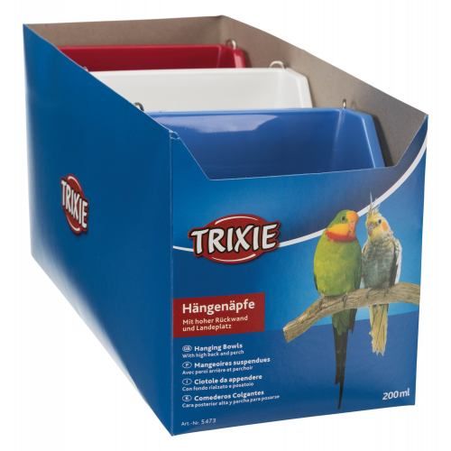 Кормушка Trixie для птиц, подвесная, 200 мл (пластик) 8060 фото