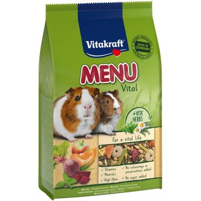 Корм Vitakraft Premium Menu Vital для морских свинок, 400 г 1111111808 фото